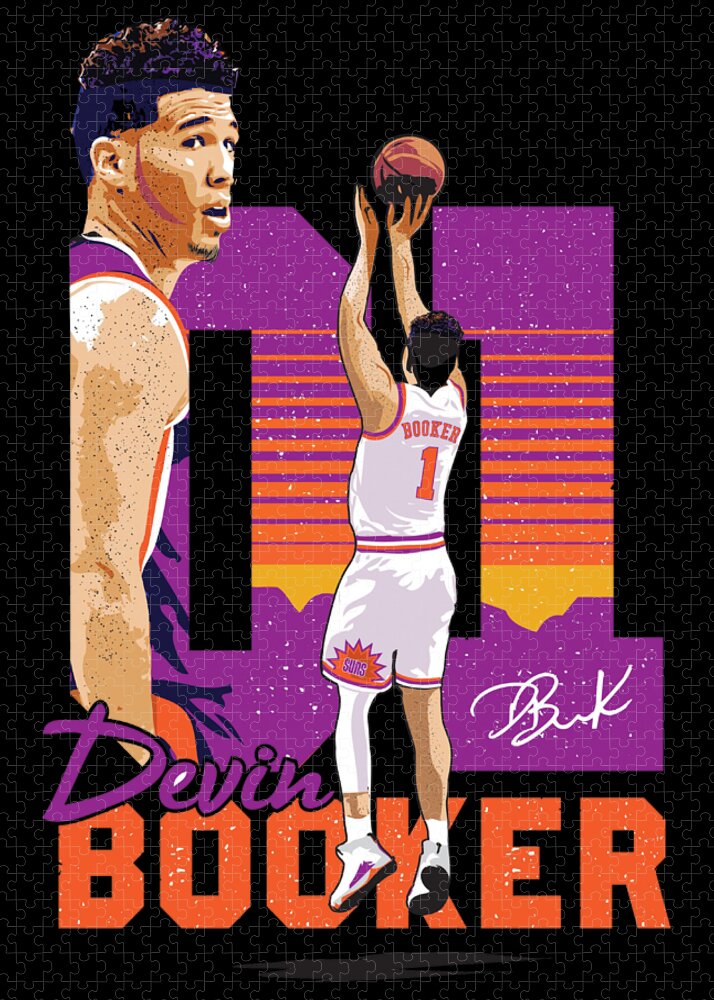 Devin Booker Digital Poster 