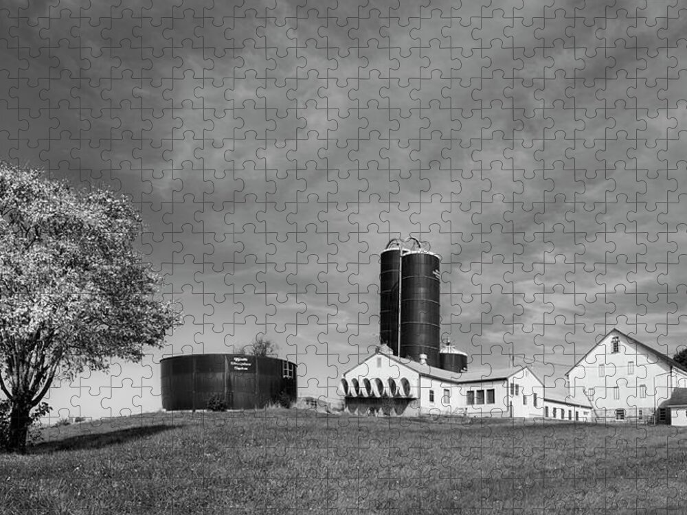 Lancaster Amish Country Jigsaw Puzzle featuring the photograph Lancaster Pennsylvania Farm #1 by Susan Candelario