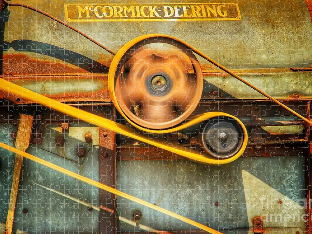 Mccormick Deering Jigsaw Puzzle featuring the photograph McCormick Deering #1 by Mike Eingle