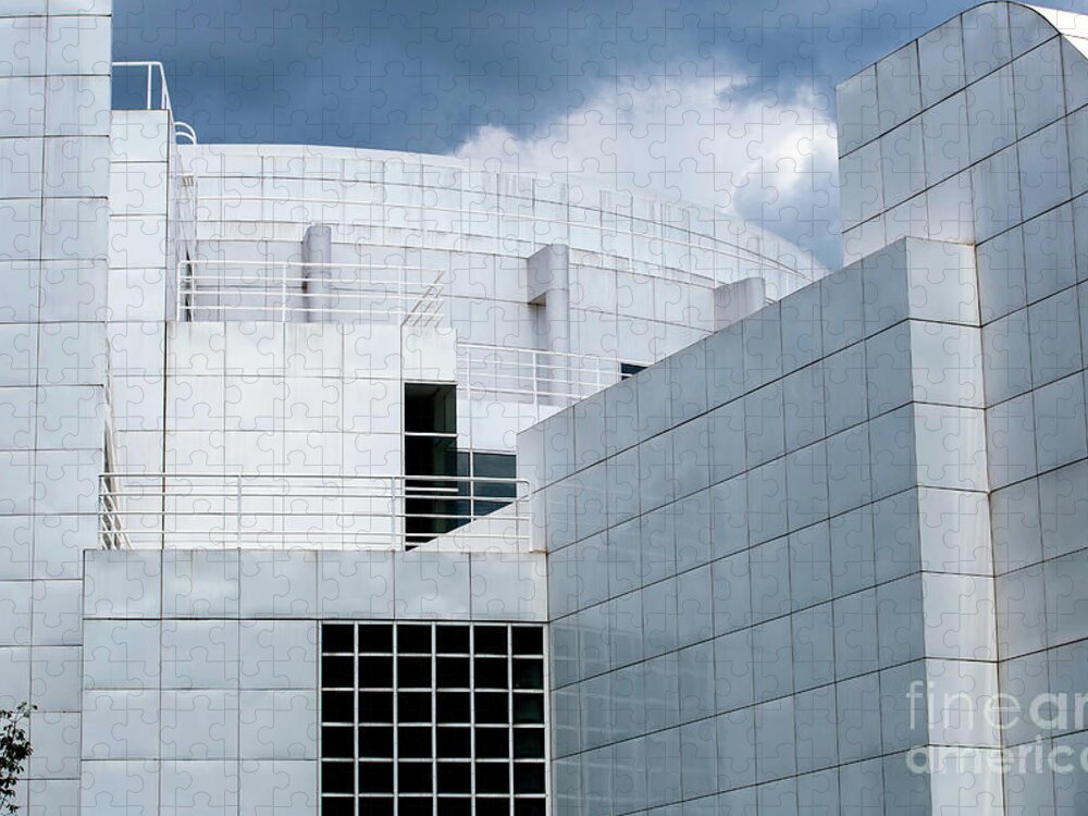Modern Jigsaw Puzzle featuring the photograph Modern Architecture #1 by Alan Riches