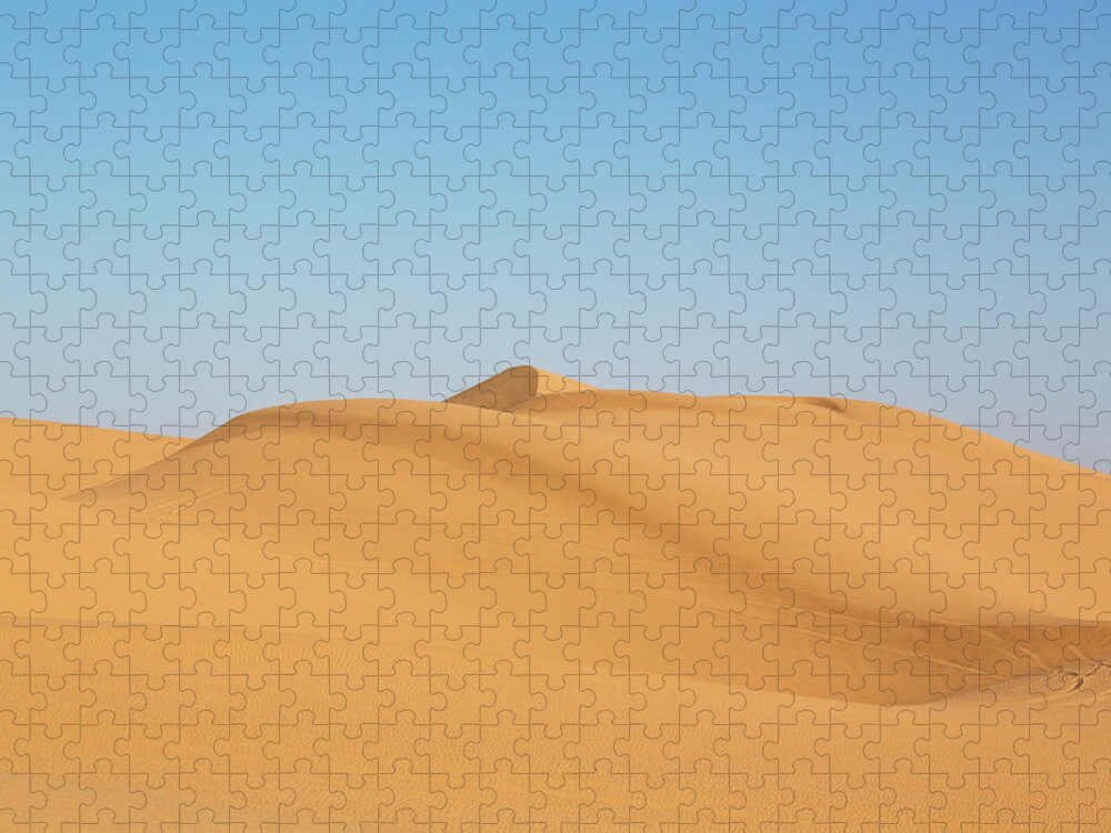 Sand Dunes Jigsaw Puzzle featuring the photograph Sand Dunes in Southern California #1 by Carol Highsmith