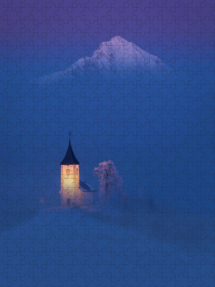 Europe Jigsaw Puzzle featuring the photograph Silent night by Piotr Skrzypiec