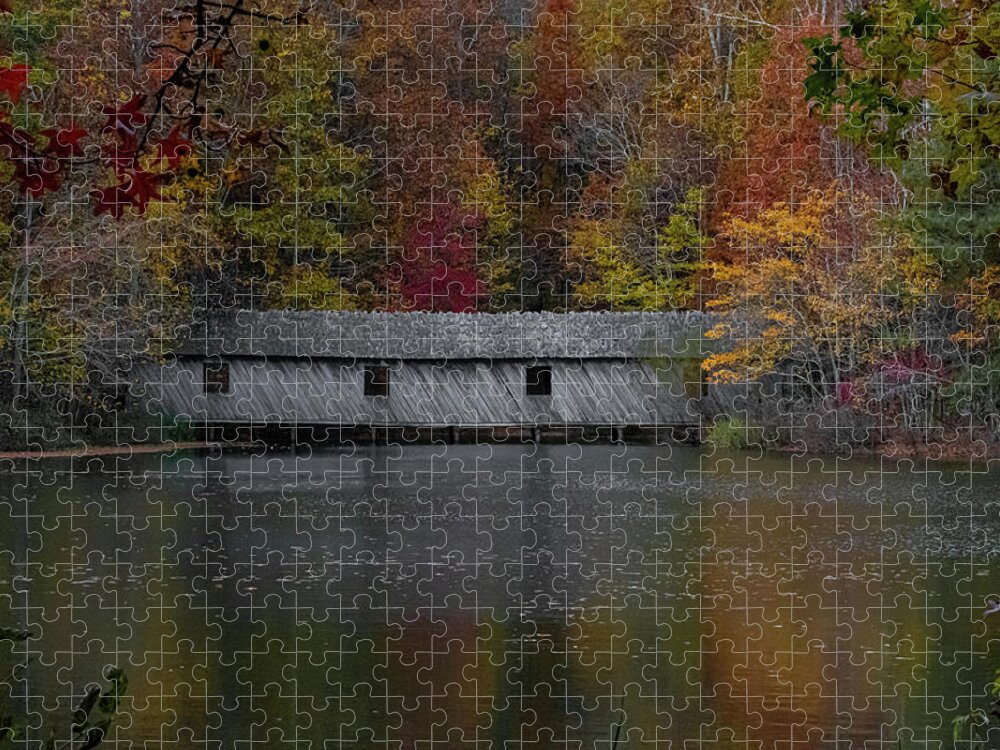 Bridge Jigsaw Puzzle featuring the photograph The bridge #1 by Jamie Tyler