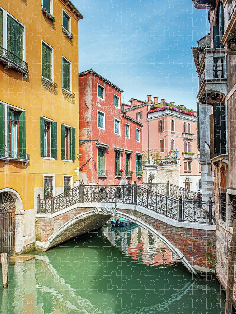 Venice Jigsaw Puzzle featuring the photograph Venezia #1 by Marla Brown