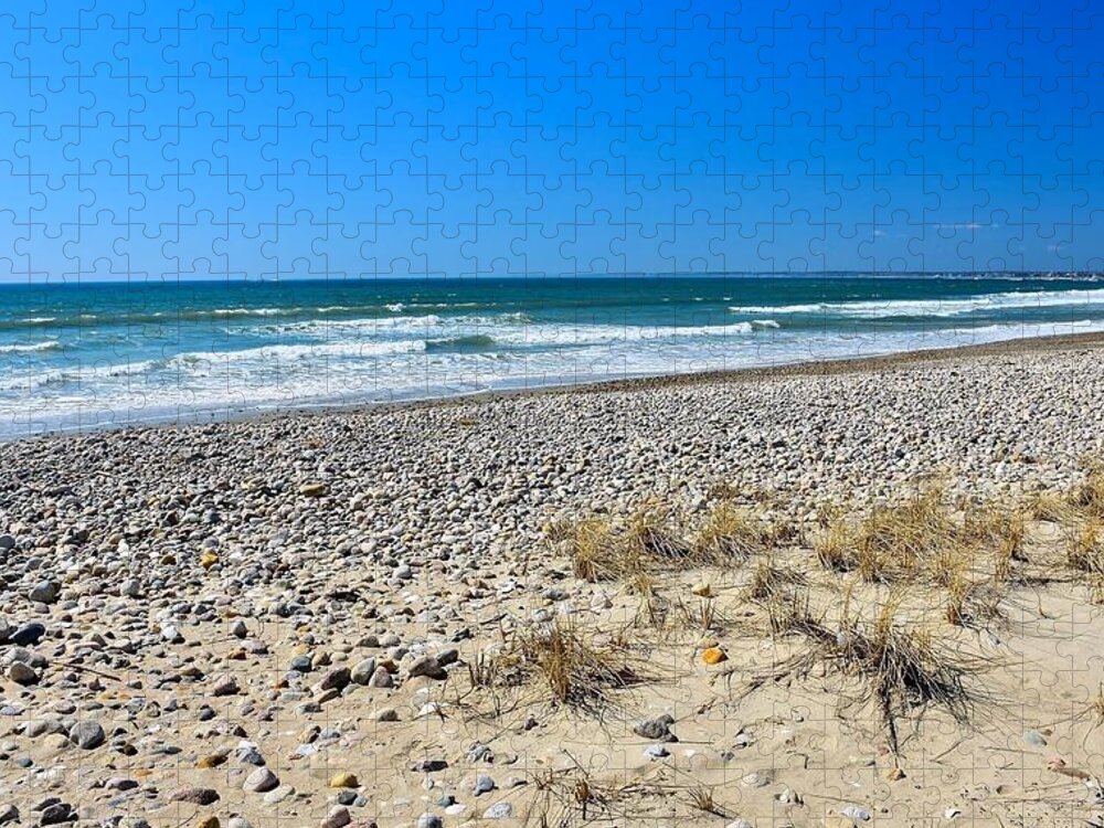 Beach Jigsaw Puzzle featuring the photograph Vitamin Sea by Monika Salvan