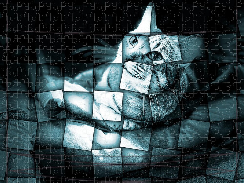 Artistic Jigsaw Puzzle featuring the digital art Yuli 4 #1 by Marko Sabotin
