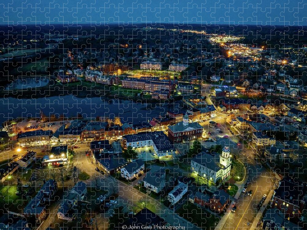  Jigsaw Puzzle featuring the photograph Exeter #11 by John Gisis