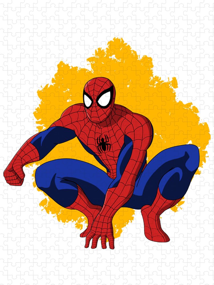Spiderman #15 Jigsaw Puzzle by Jumadi Jajalo - Pixels