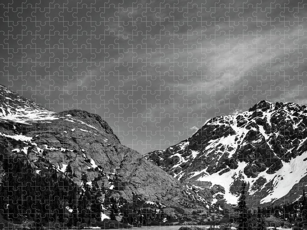 Horizontal Image Jigsaw Puzzle featuring the photograph Colorado Mountain Photography 20160611-155 by Rowan Lyford