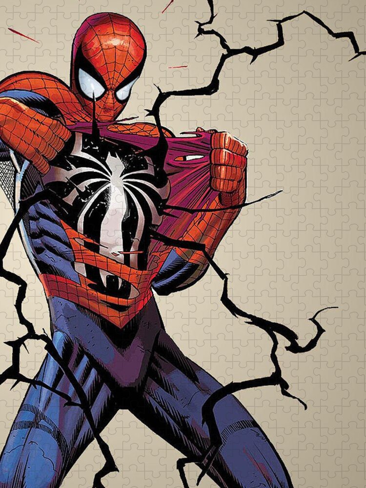 Spiderman #5 Jigsaw Puzzle by Jumadi Jajalo - Fine Art America