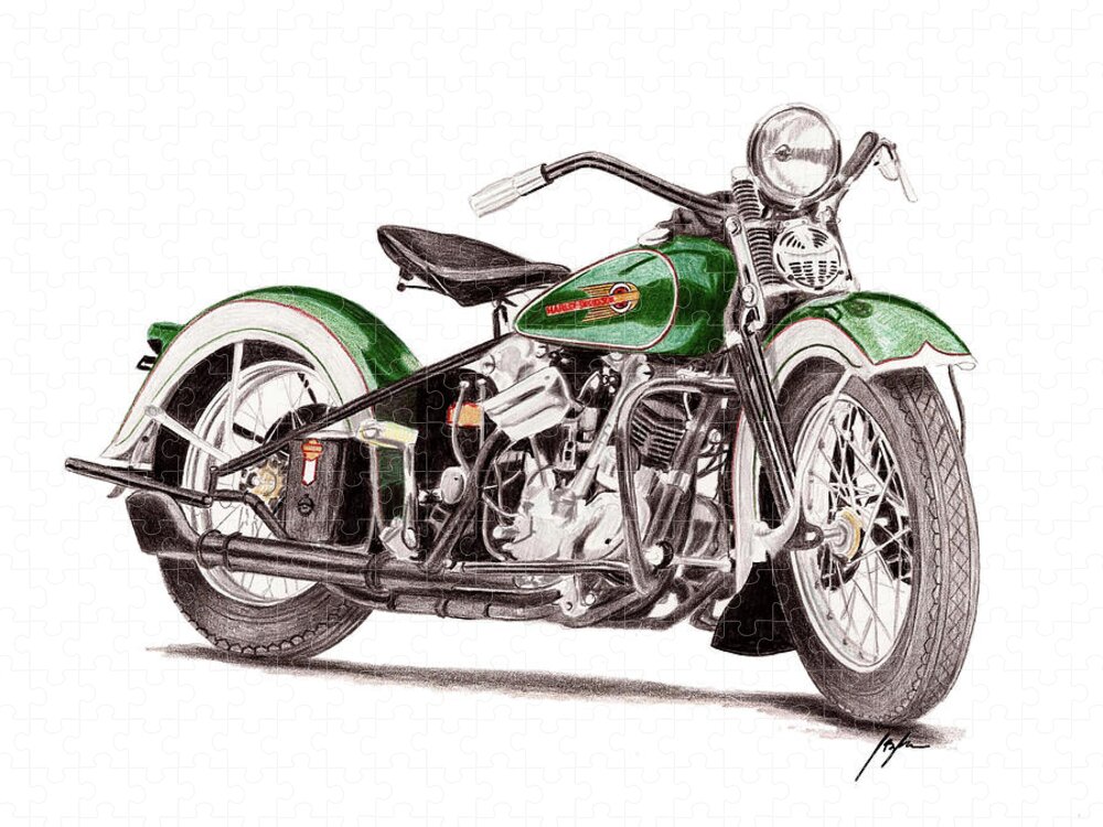 Harley Davidson 1000 Piece Puzzle FX Schmid 20x27 H-d Vintage 78216 for sale online 