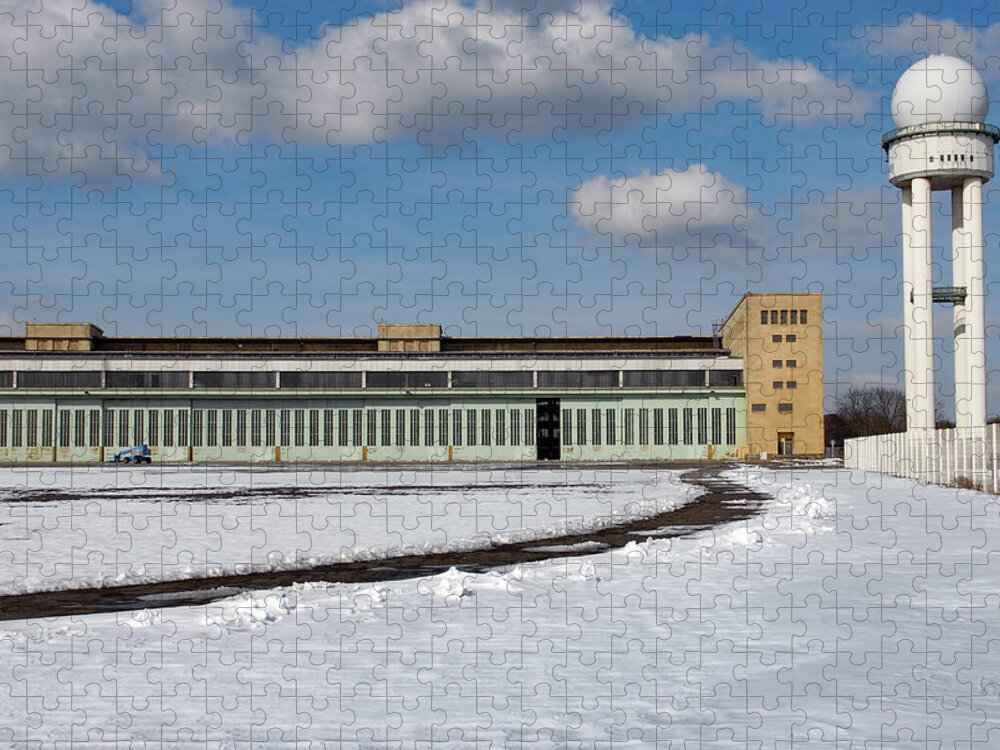 Architecture Jigsaw Puzzle featuring the photograph Berlin #2 by Eleni Kouri