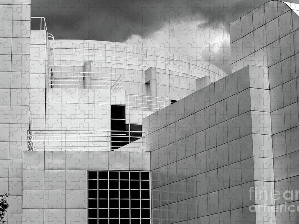 Modern Architecture Jigsaw Puzzle featuring the photograph Modern Architecture #2 by Alan Riches