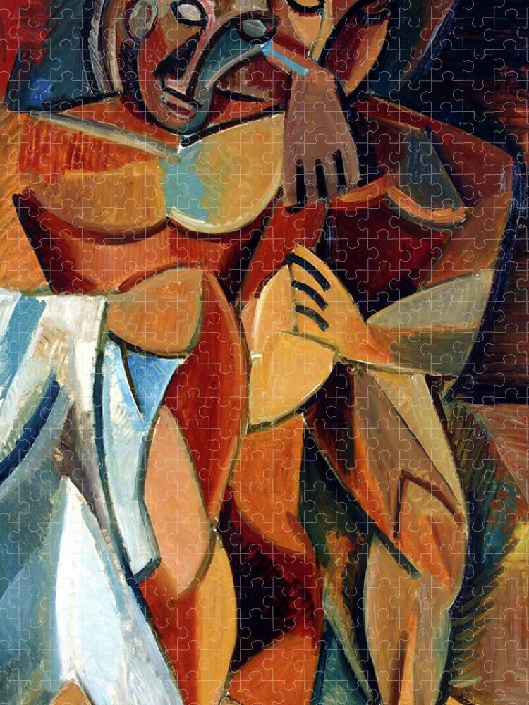 Two Nudes Jigsaw Puzzle by Pablo Picasso - Pixels