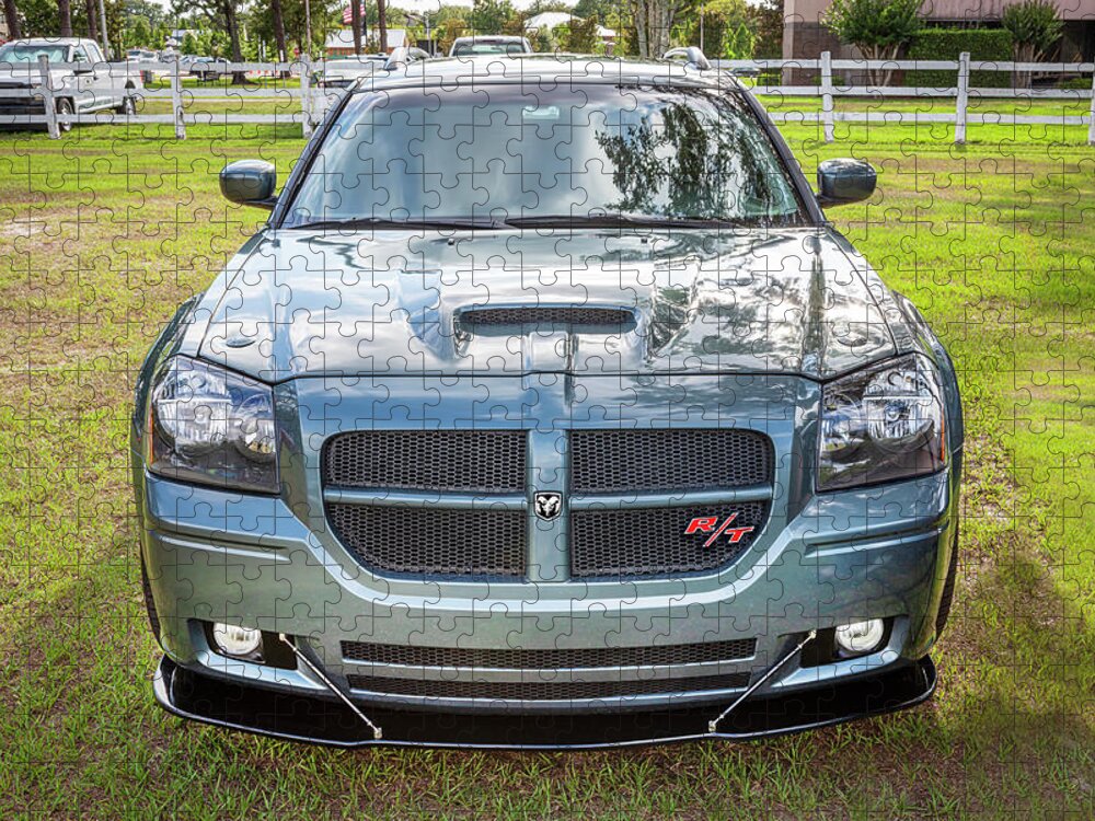 2006 Dodge Magnum Rt Jigsaw Puzzle featuring the photograph 2006 Dodge Magnum RT X104 by Rich Franco