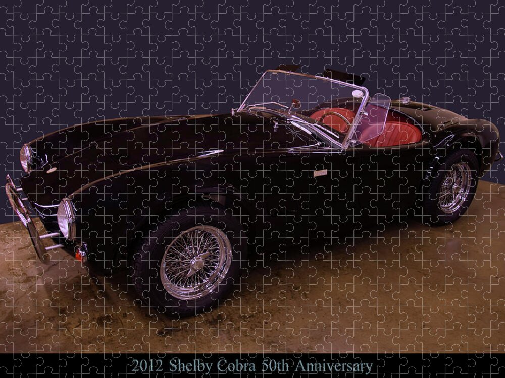 2012 Shelby Jigsaw Puzzle featuring the photograph 2012 Shelby Cobra 50th Anniversary by Flees Photos