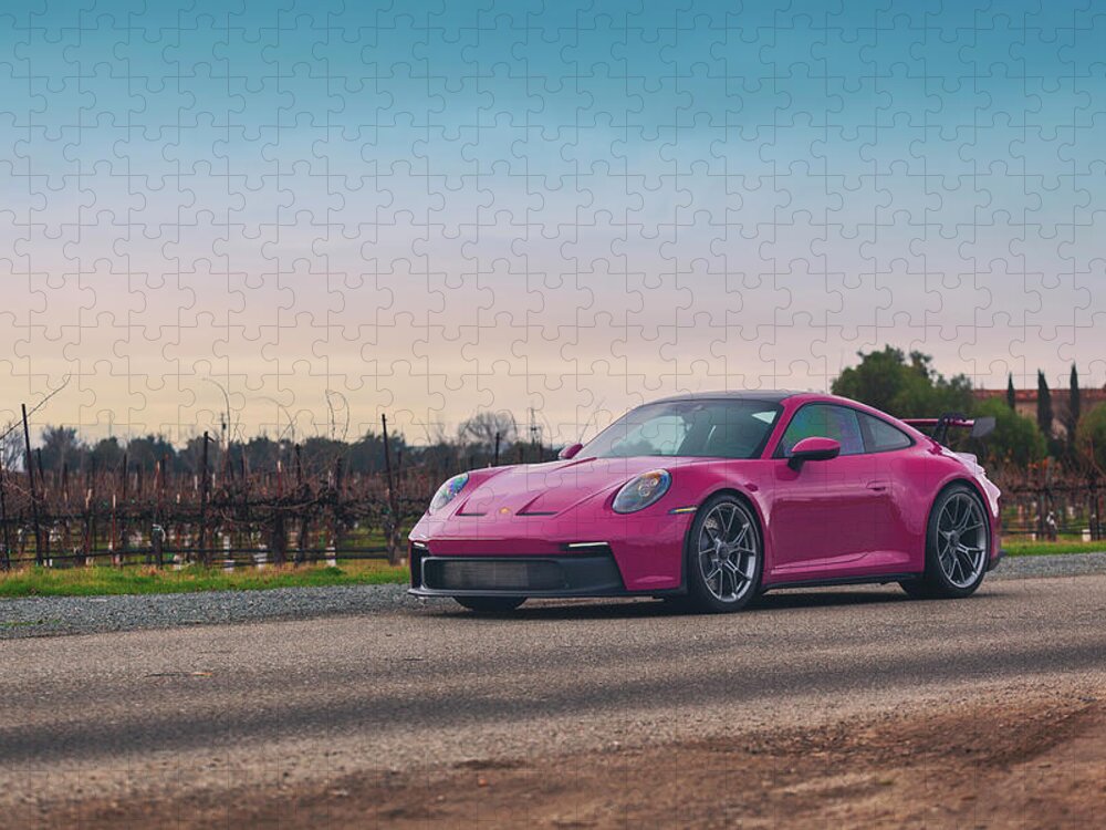 Cars Jigsaw Puzzle featuring the photograph #Porsche #GT3 #Print #21 by ItzKirb Photography