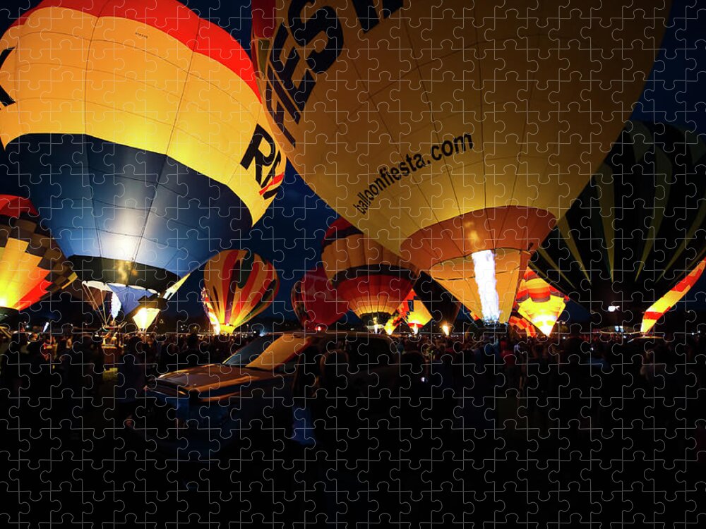 Co Jigsaw Puzzle featuring the photograph Balloon Fest #5 by Doug Wittrock