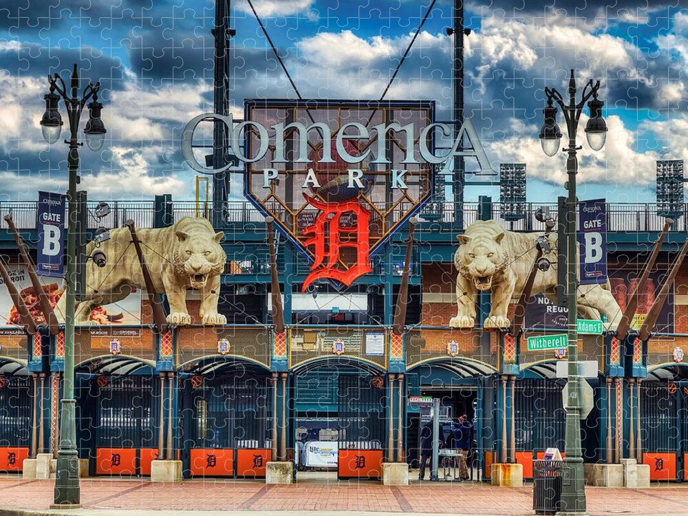 Comerica Park - Home of the Detroit Tigers Jigsaw Puzzle