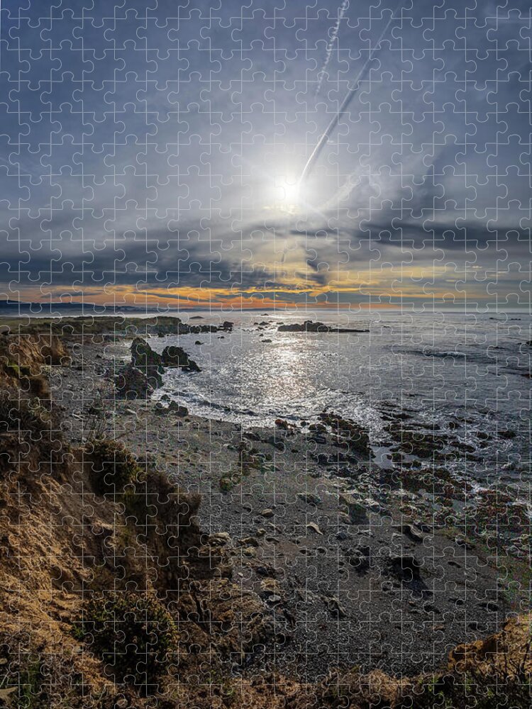  Jigsaw Puzzle featuring the photograph San Simeon #3 by Lars Mikkelsen