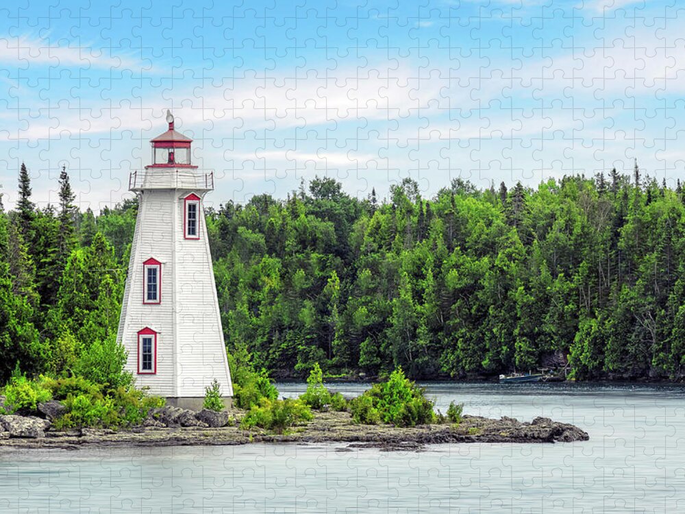 Tobermory Jigsaw Puzzle featuring the photograph Tobermory - Canada #3 by Joana Kruse