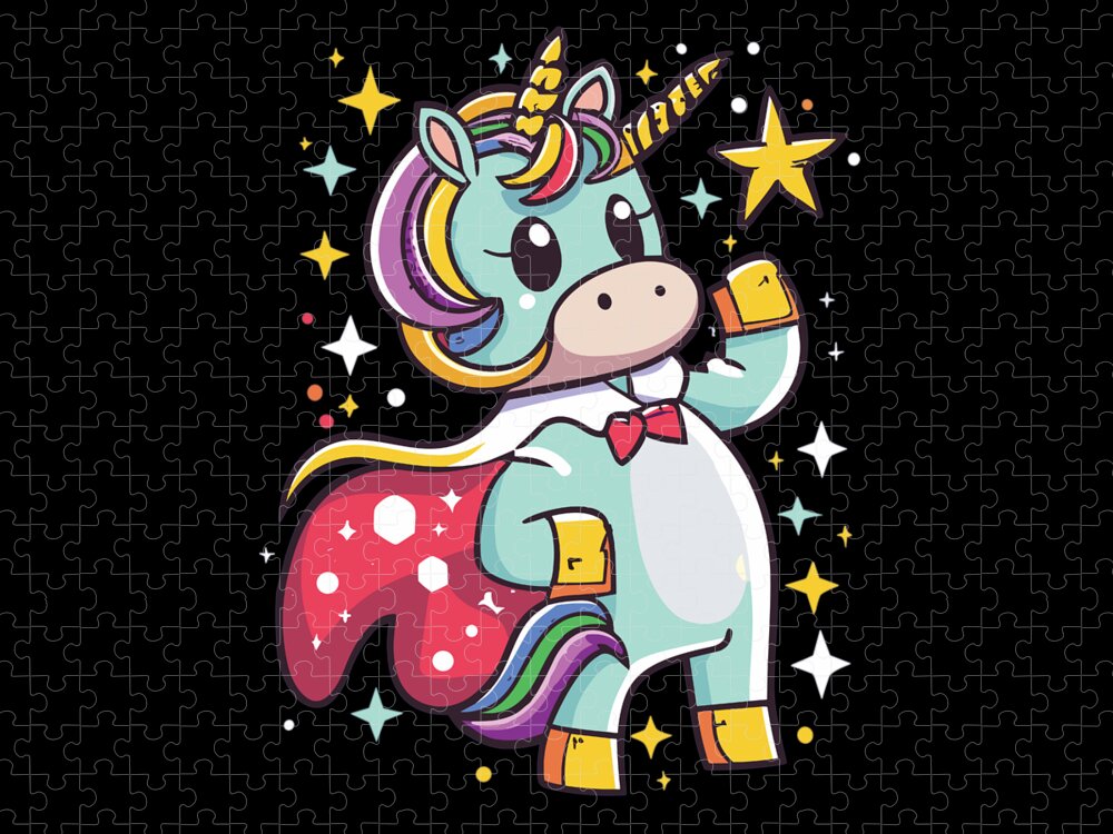 Unicorn Gifts #1 Jigsaw Puzzle by Steven Zimmer - Pixels