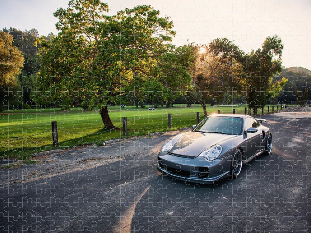 Cars Jigsaw Puzzle featuring the photograph #Porsche 911 #996 #GT2 #Print #4 by ItzKirb Photography