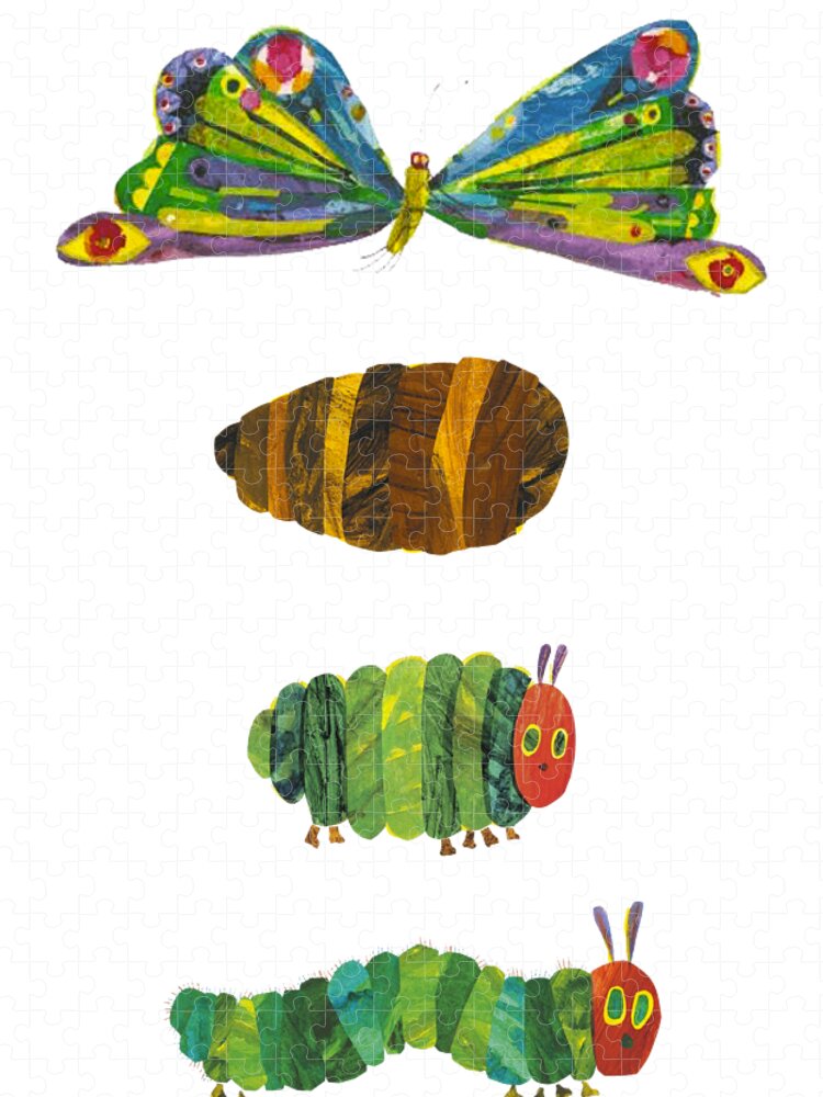 By Rainbow Designs The Very Hungry Caterpillar Peg Puzzle 