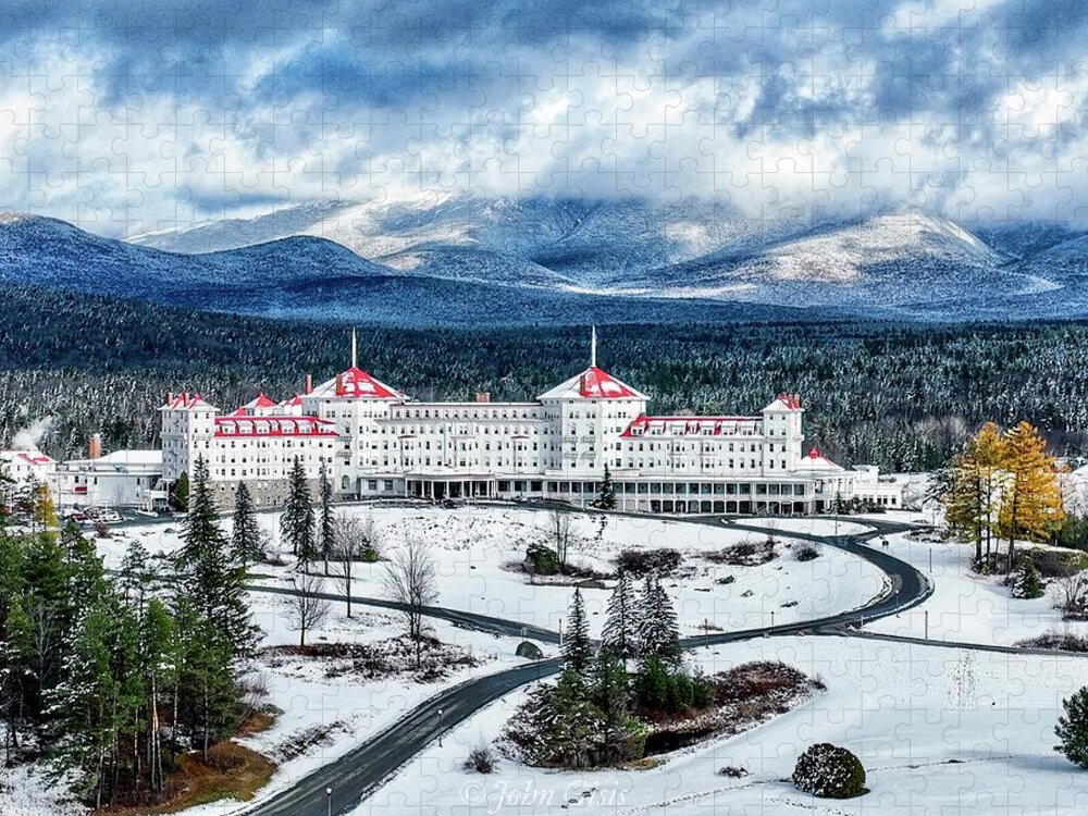  Jigsaw Puzzle featuring the photograph Bretton Woods #5 by John Gisis