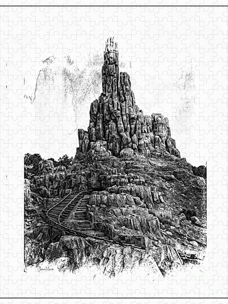 Walt Disney World Jigsaw Puzzle featuring the photograph Splash Mountain #5 by FineArtRoyal Joshua Mimbs