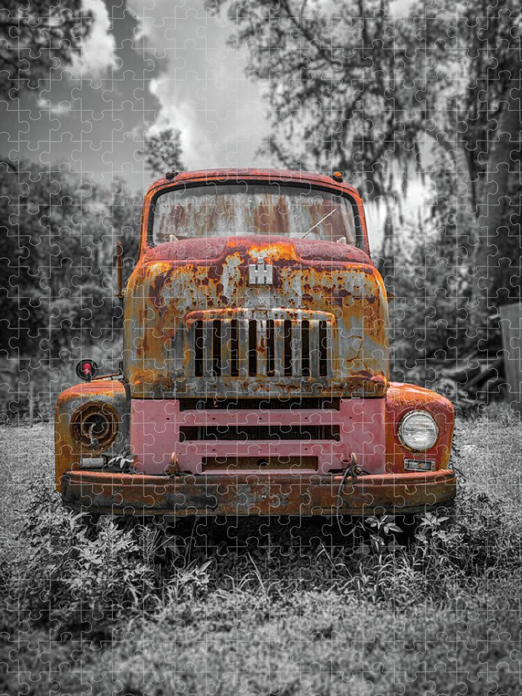 50's International RC-160 Cabover Truck Jigsaw Puzzle by Enzwell Designs -  Fine Art America
