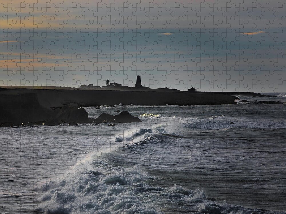  Jigsaw Puzzle featuring the photograph San Simeon #6 by Lars Mikkelsen