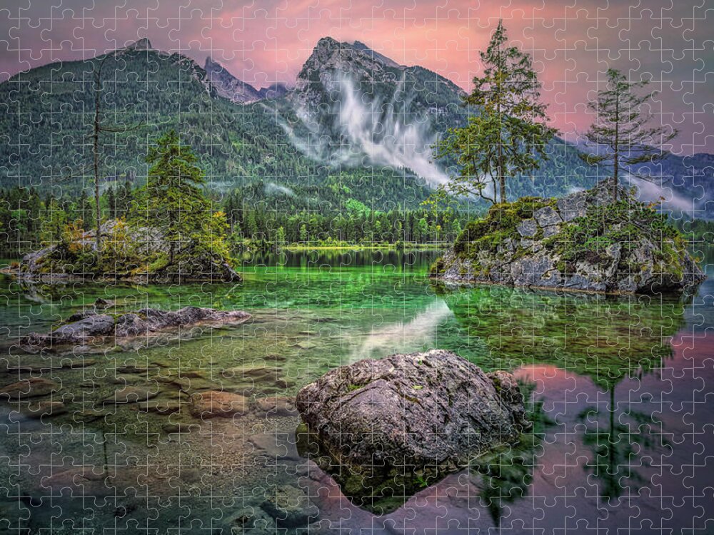 Hintersee Jigsaw Puzzle featuring the photograph Hintersee - Germany #7 by Joana Kruse