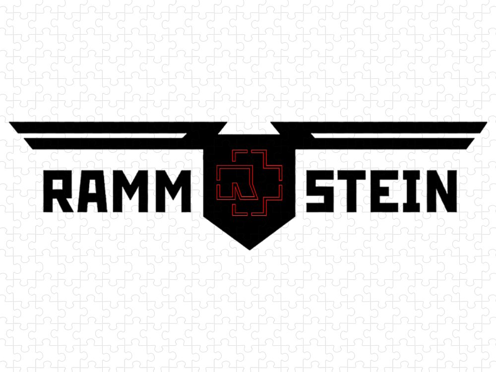 Best of Rammstein Band Logo Nongki #9 Jigsaw Puzzle by Vincent