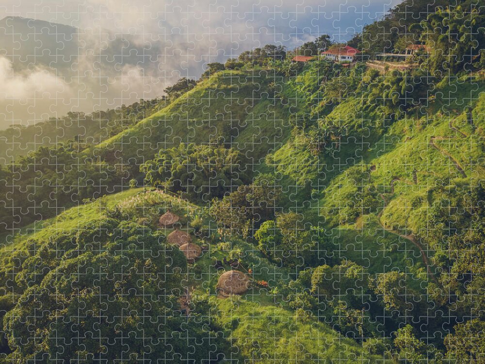Minca Jigsaw Puzzle featuring the photograph Minca Magdalena Colombia #9 by Tristan Quevilly