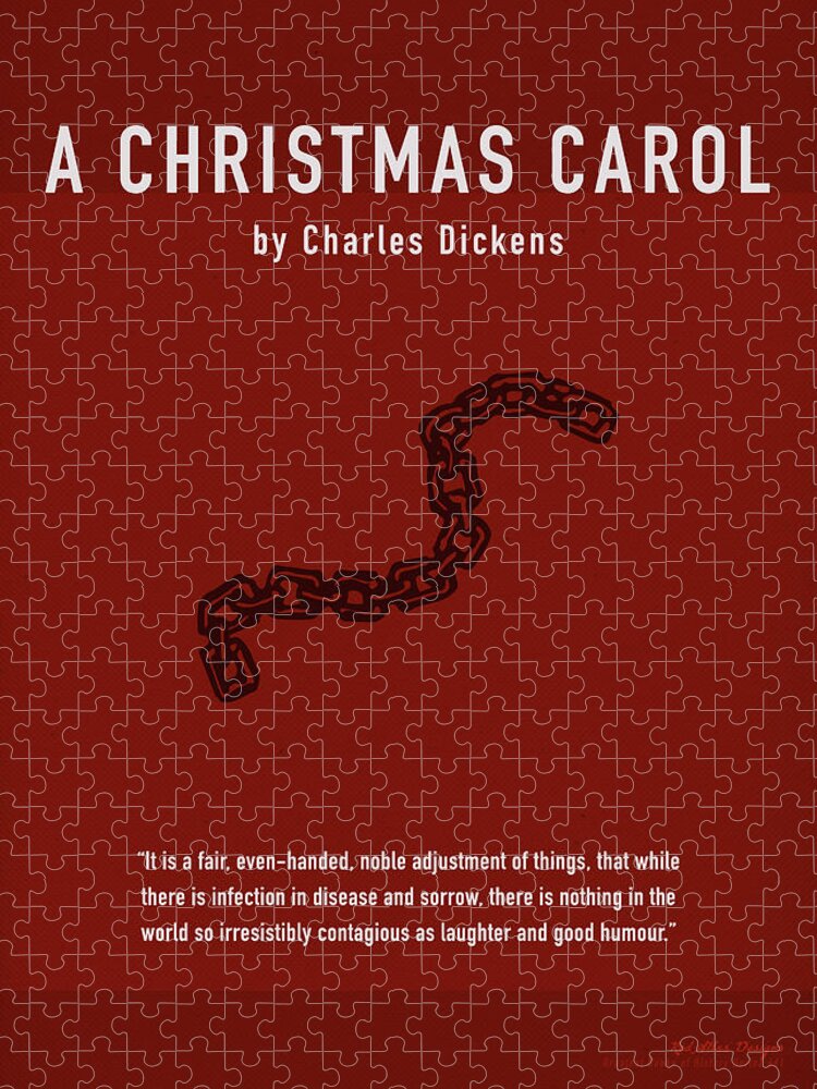 a christmas carol book cover design