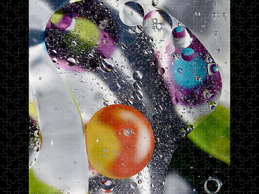 Bubbles Jigsaw Puzzle featuring the photograph A Faraway Bubble Galaxy by Rene Crystal