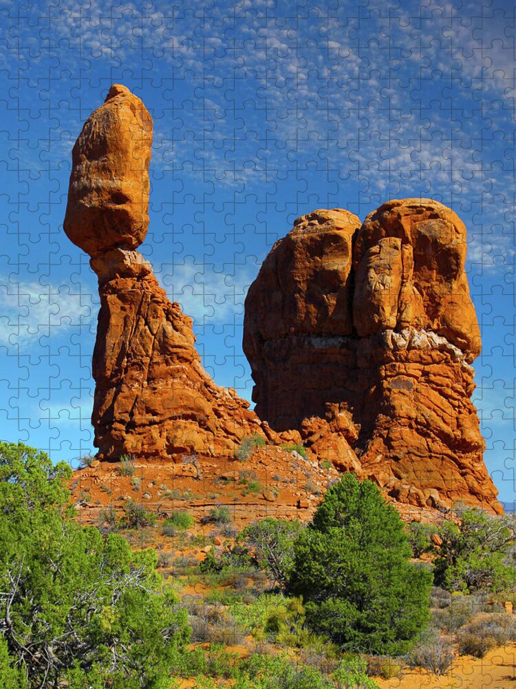 Desert Jigsaw Puzzle featuring the photograph A Walk Through Arches National Park 4 by Mike McGlothlen
