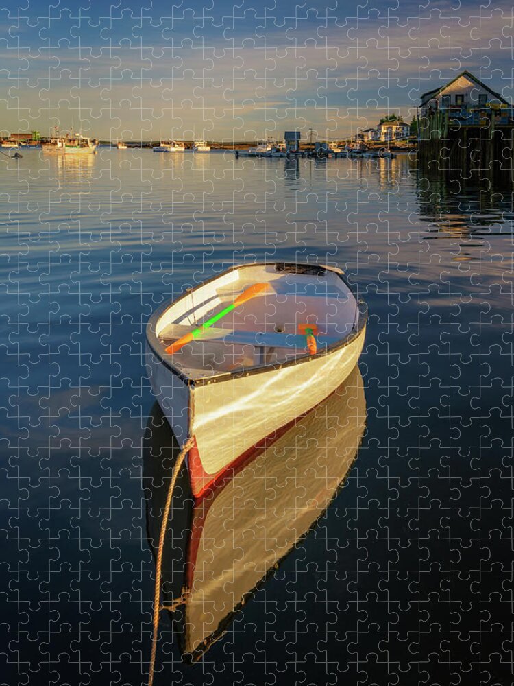 Maine Jigsaw Puzzle featuring the photograph Afternoon at Bernard Harbor by Kristen Wilkinson