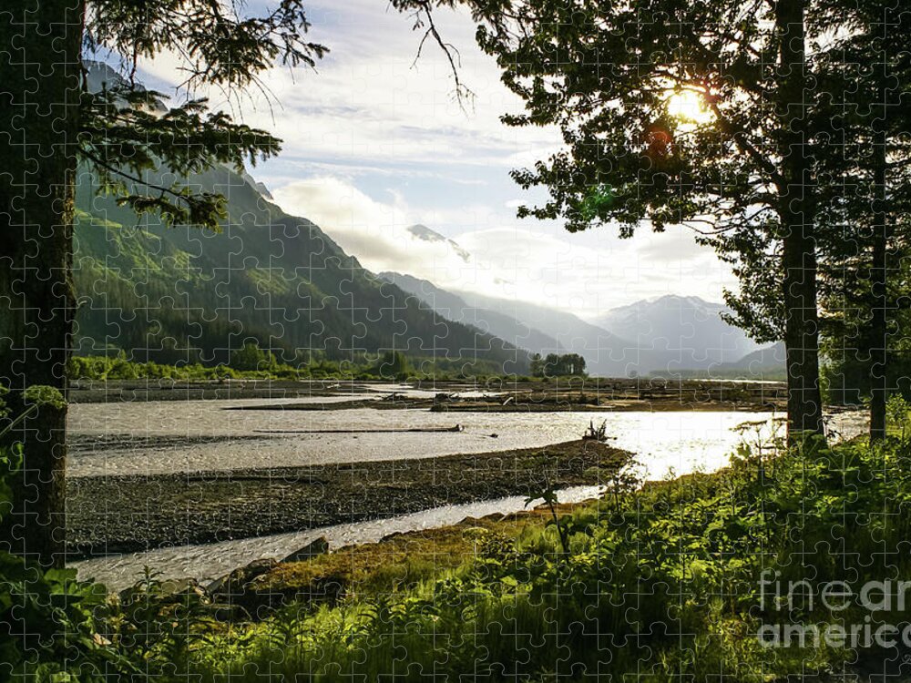 Ak Jigsaw Puzzle featuring the photograph Alaskan Valley by Jennifer White