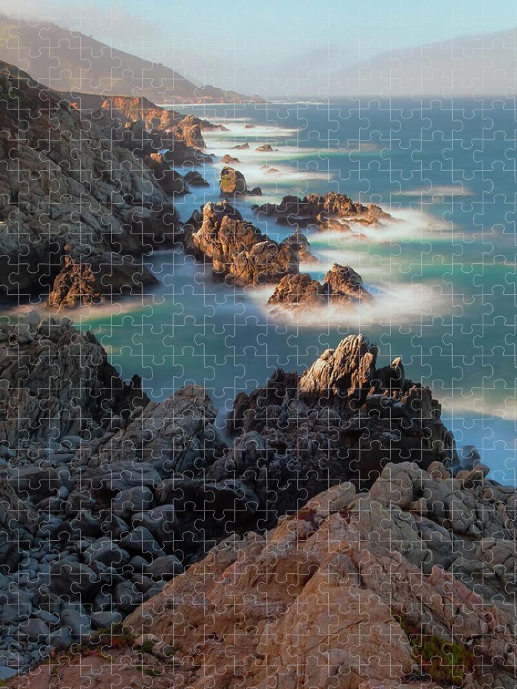 Landscape Jigsaw Puzzle featuring the photograph Along The Coastline by Jonathan Nguyen