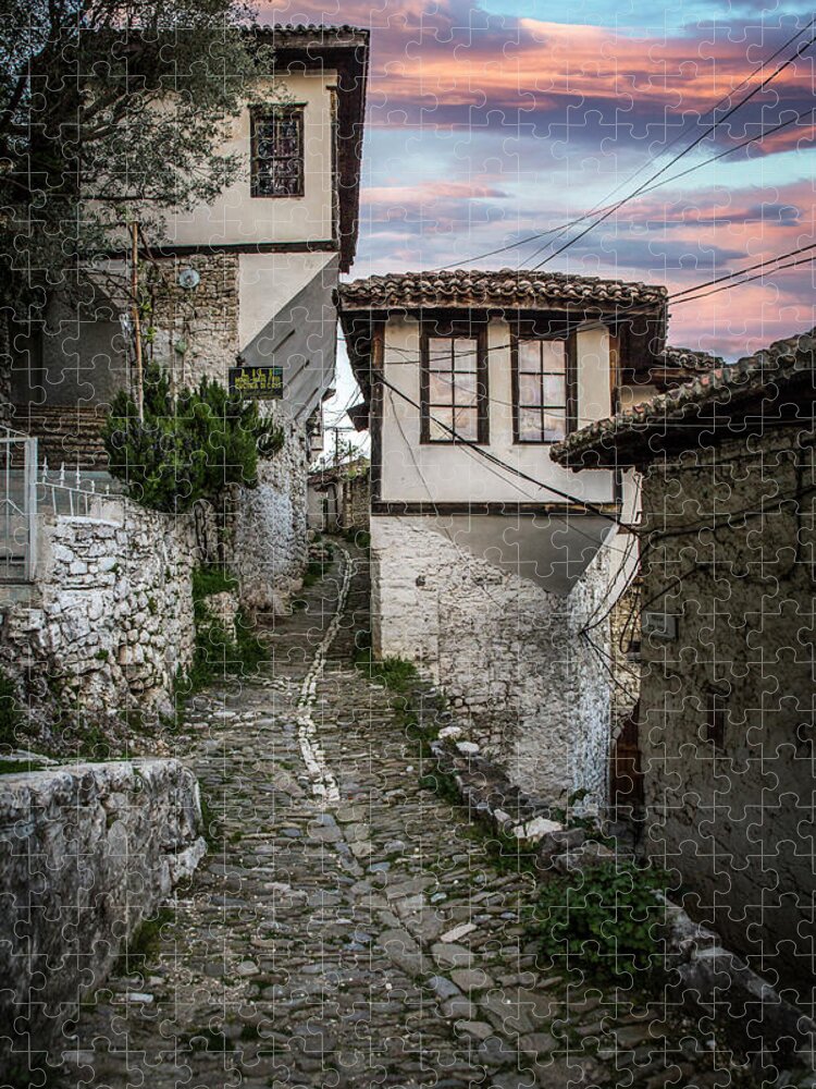 Cloudy Sky Jigsaw Puzzle featuring the photograph Ancient Homes by Ari Rex