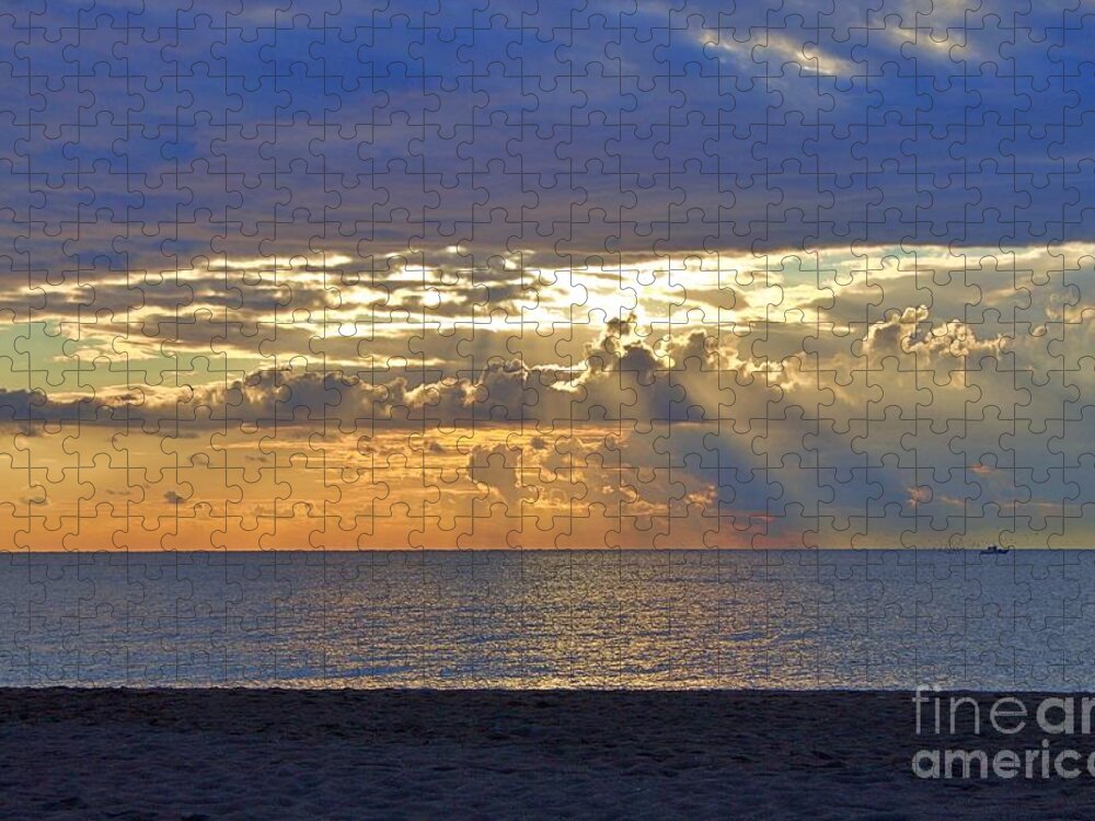 Andalusia Jigsaw Puzzle featuring the photograph Andalusia Sunset 2 by Yvonne M Smith