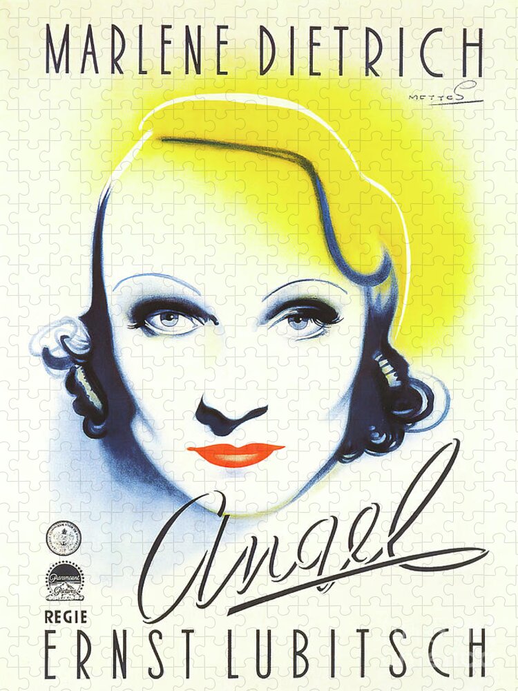 Synopsis Jigsaw Puzzle featuring the mixed media ''Angel'', 1937 - art by Frans Mettes by Movie World Posters