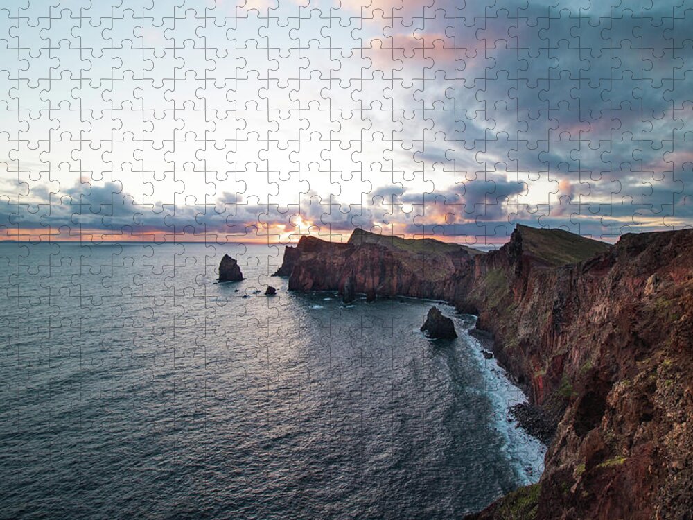 Ponta De Sao Lourenco Jigsaw Puzzle featuring the photograph Area of Ponta de sao lourenco by Vaclav Sonnek