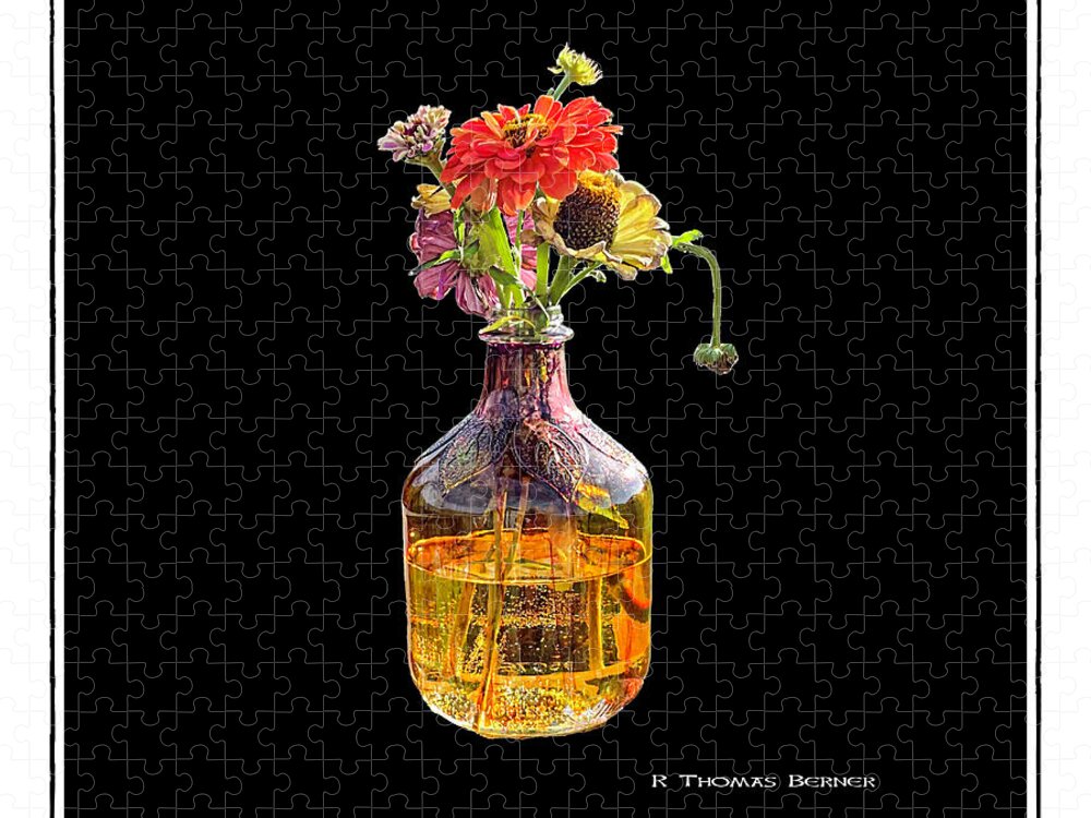 Flowers Jigsaw Puzzle featuring the photograph Arrangement by R Thomas Berner