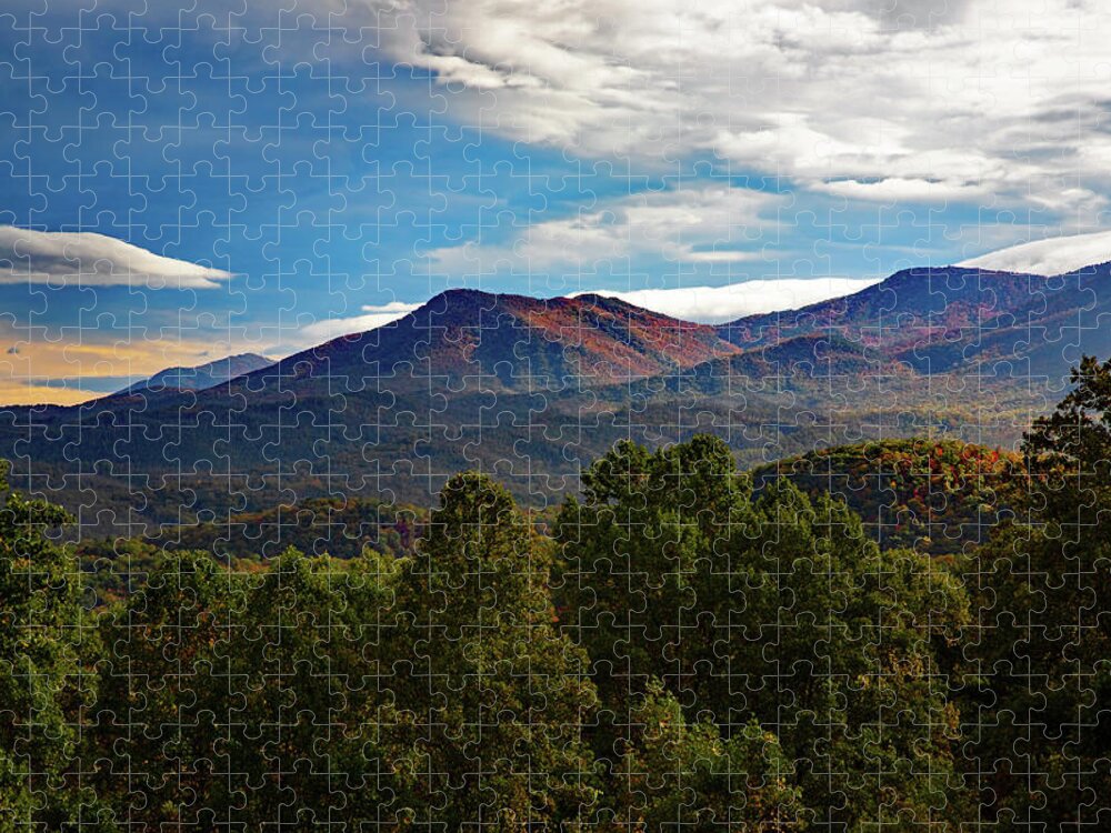 Nature Jigsaw Puzzle featuring the photograph As Far As The Eye Can See by Gina Fitzhugh