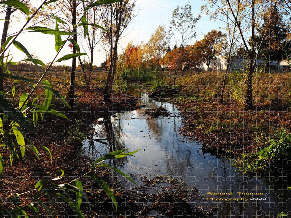 Fall Jigsaw Puzzle featuring the photograph Autumn at Edgewater Creek by Richard Thomas
