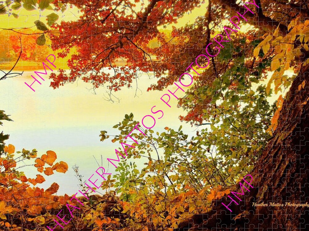 Autumn Jigsaw Puzzle featuring the photograph Autumn Glory by Heather M Photography