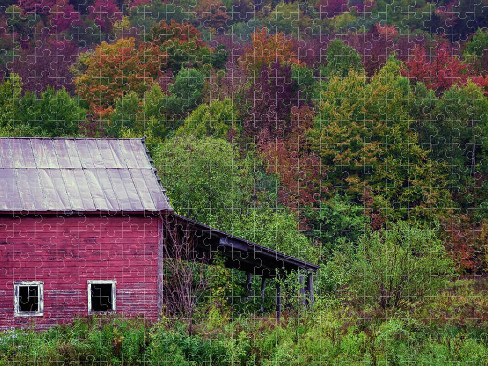  Jigsaw Puzzle featuring the photograph Averill, Vermont October 2021 by John Rowe
